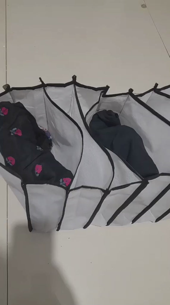 Wardrobe clothes organizer demo